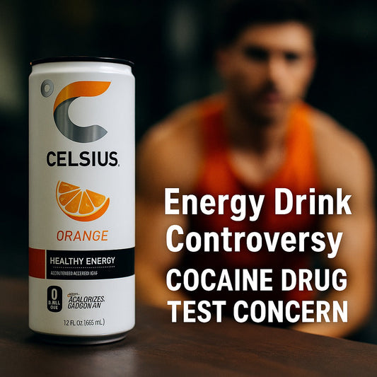 Can Celsius energy drinks make you fail a drug test?
