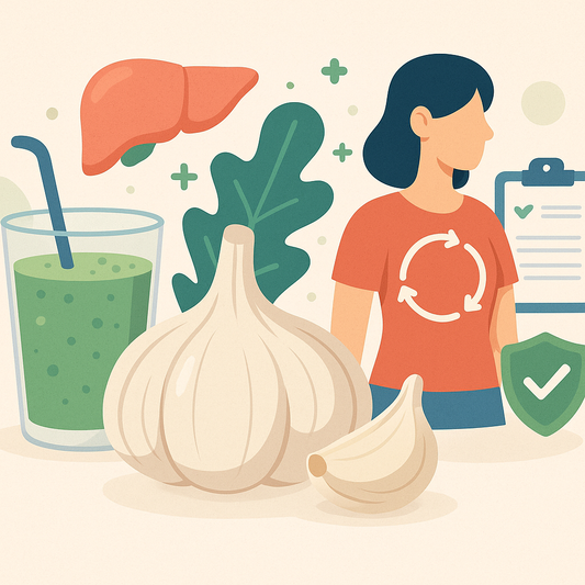 Garlic for Detox: Traditional Remedy with Modern Backing: Explore how garlic supports liver detox pathways, antioxidant an…