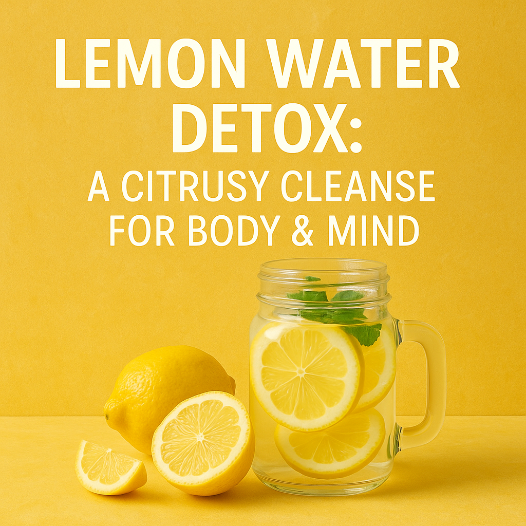 Lemon Water Detox: A Citrusy Cleanse for Body & Mind