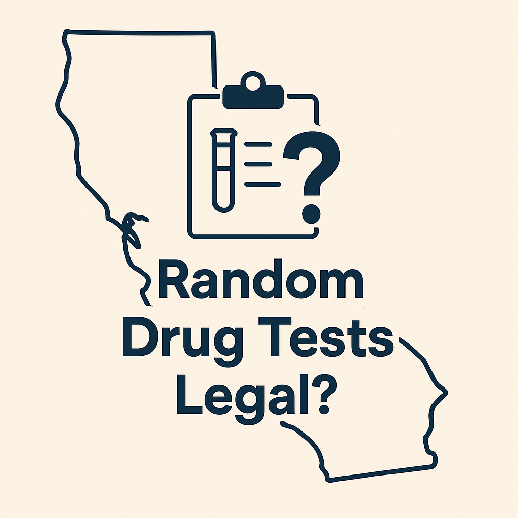 Are Random Drug Tests Legal in California?