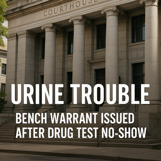 Urine Trouble Now: Clarksburg Man Wanted After Skipping Court-Ordered Sample