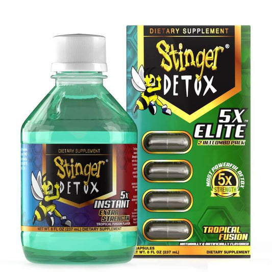 STINGER DETOX 5X Elite 2-in-1 Combo Pack