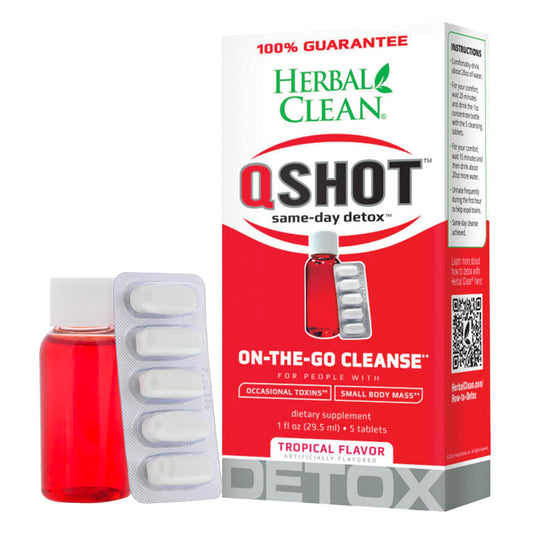 Herbal Clean QShot On-The-Go Cleanse Same Day Detox