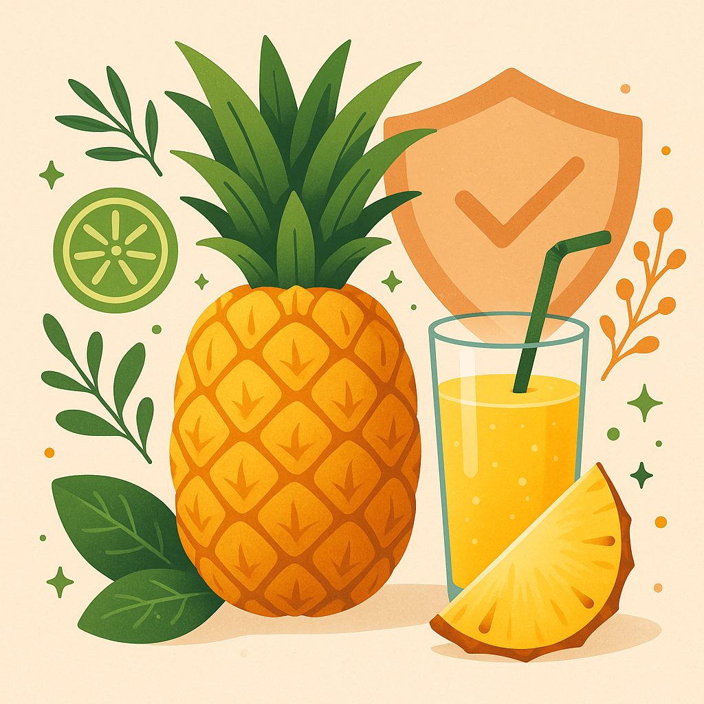 Pineapple Detox: Tropical Cleanse Rich in Enzymes & Vitamin C: Practical detox guide to a short-term pineapple vitamin C c…