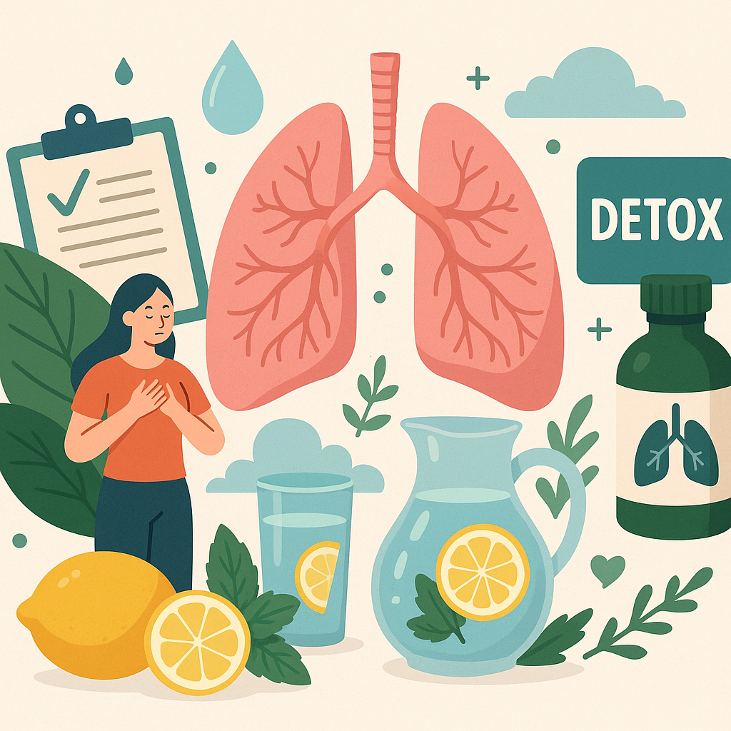 Lung Detox: Natural Ways to Support Respiratory Health: Lung detox guide: detox benefits and safe cleanse practices—breath…
