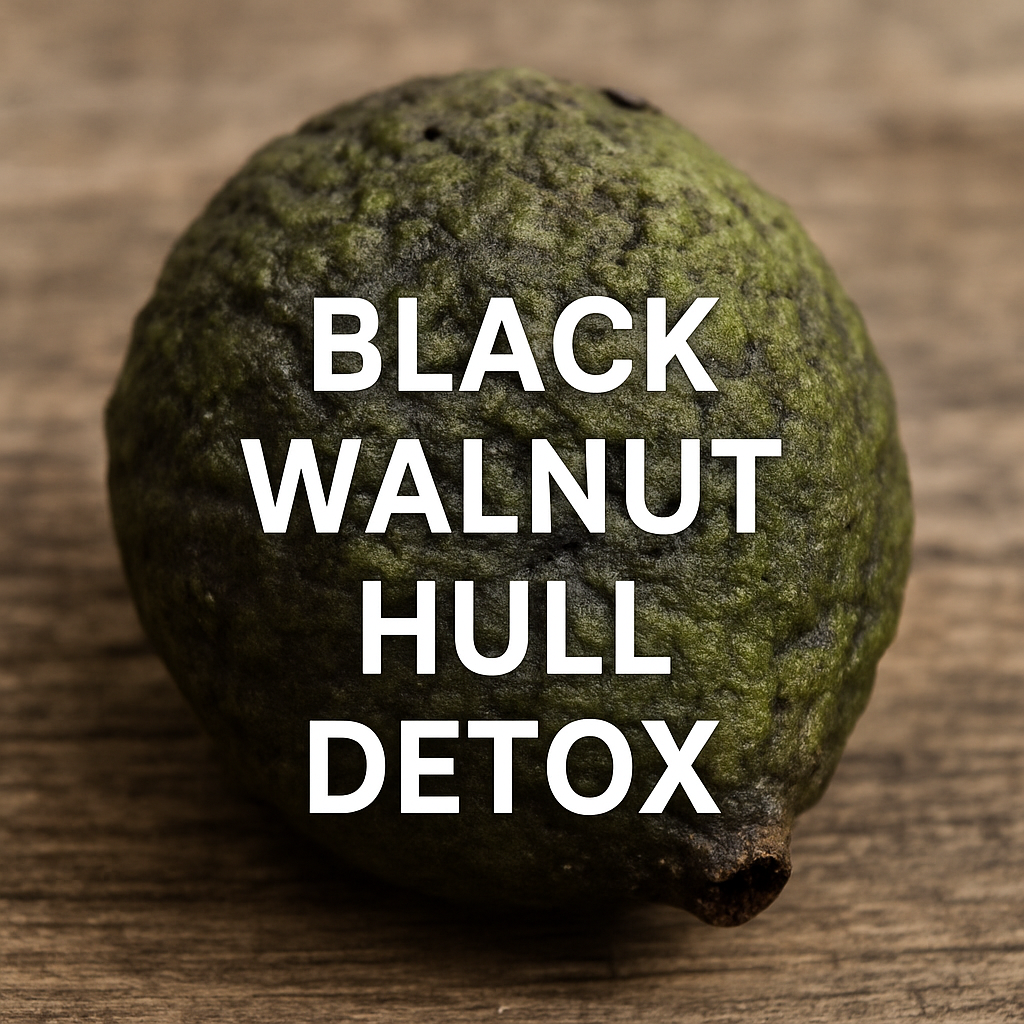 How to Use Black Walnut Hull for Parasite Detox
