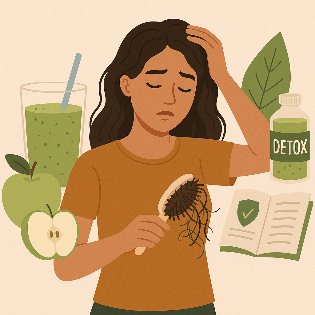 Detox Hair Loss: What to Expect and How to Manage It: Detox hair loss explained: what to expect, timelines, nutritional an…