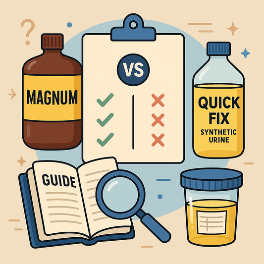 Magnum vs. Quick Fix: Which Synthetic Urine Is Best in 2025?: Comprehensive 2025 buyer's guide comparing Magnum vs Quick F…