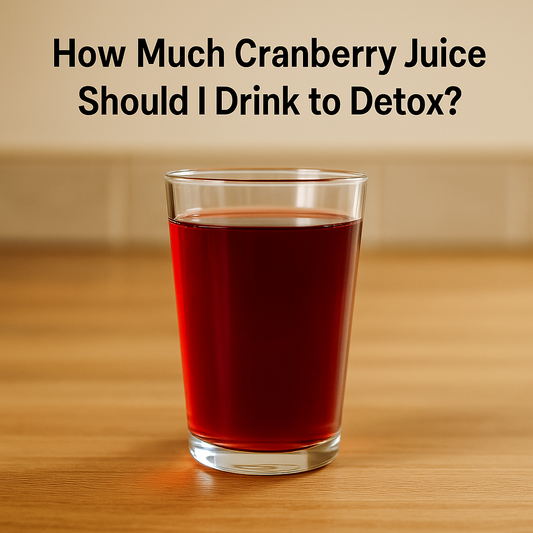 How Much Cranberry Juice Should I Drink to Detox?