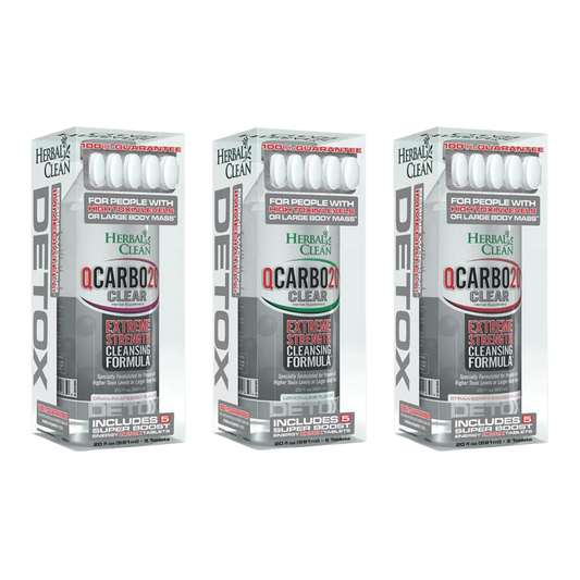 Herbal Clean Sam-Day Detox Cleanse QCarbo 20 drink with capsules
